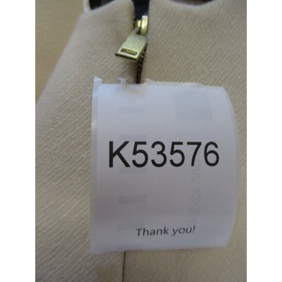 J Crew Jacket 10 Double Cloth Wool Coat Classic City Career Zip Up * - Picture 11 of 11